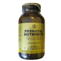СКИДКА Мультивитамины для беременных, Пренатальные питательные вещества, Солгар, 240 таблеток (защитная пленка - ЦЕЛАЯ)