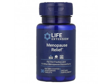 Полегшення симптомів менопаузи, 4 мг, Menopause Relief, Life Extension, 30 таблеток