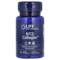 Коллаген неденатурированный II тип, 40 мг, NT2 Collagen, Life Extension, 60 мини капсул