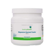 Магній гліцинат у порошку, 200 мг, Magnesium Glycinate Powder, Seeking Health, 187,5 гр