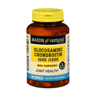 Глюкозамин Хондроитин, Glucosamine Chondroitin, Mason Natural, 100 капсул