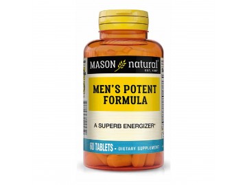 Чоловіча формула потенції, Men's Potent Formula, Mason Natural, 60 таблеток