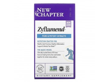 Протизапальний Комплекс, Zyflamend, New Chapter, 60 гелевих капсул