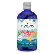 Рыбий жир (DHA) для детей, со вкусом клубники, Nordic Naturals, 473 мл