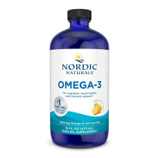 Омега-3, Смак Лимона, Nordic Naturals, Omega-3, Лимон, 1,560 мг, 473 мл.
