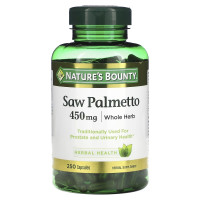 С Пальметто, 450 мг, Saw Palmetto, Nature's Bounty, 250 капсул