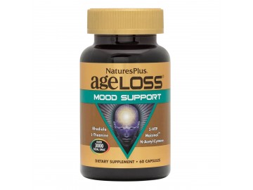 Комплекс для підтримки настрою, AgeLoss Mood Support, Natures Plus, 60 капсул