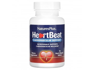 Комплекс для Підтримки Серцево-Судинної Системи, Heart Beat, Natures Plus, 90 таблеток