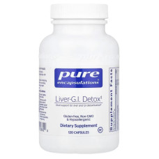 Комплекс для детоксу печінки та ШКТ, Liver-G.I. Detox, Pure Encapsulations, 120 капсул