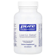 Комплекс для детоксу печінки та ШКТ, Liver-G.I. Detox, Pure Encapsulations, 120 капсул