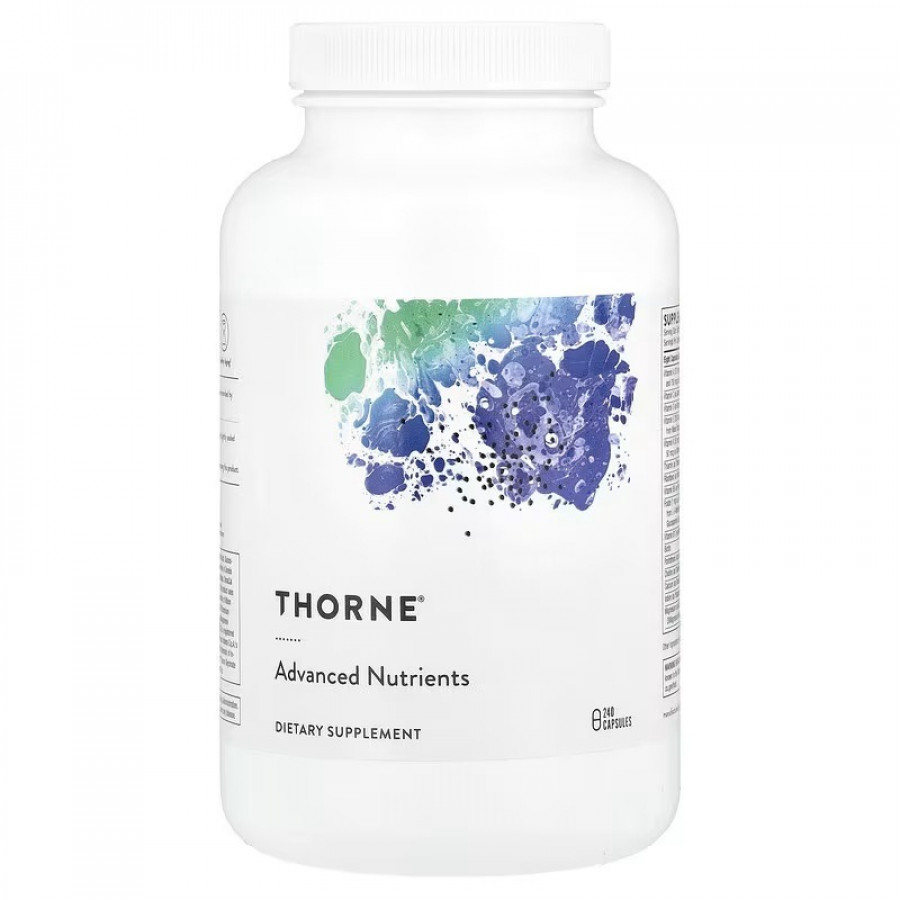 Комплекс поживних речовин, Advanced Nutrients, Thorne Research, 240 капсул
