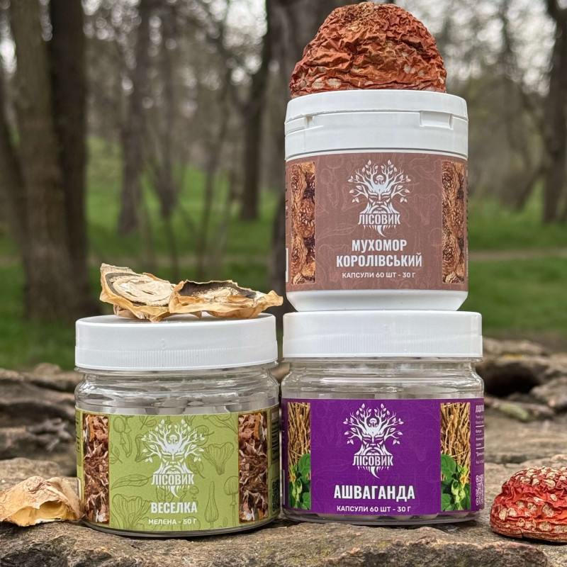 Курс Harmony Love: Баланс гормонів та лібідо (1 місяць), "Лісовик", 180 капсул