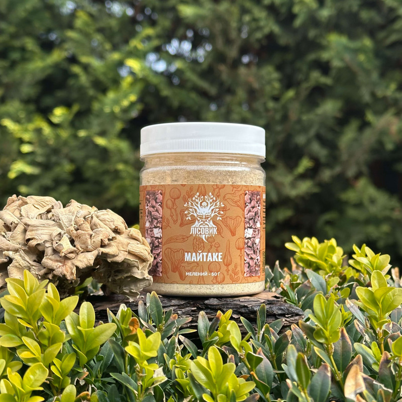 Гриб Майтаке, мелений, "Лісовик", 50 грам