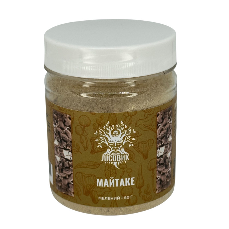 Гриб Майтаке, мелений, "Лісовик", 50 грам