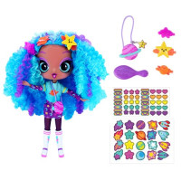 Ігровий набір з лялькою FASHION DECORA GIRLZ - СЕЛЕСТІЯ (з аксесуарами та наклейками)