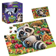 Пазлы с мягкой игрушкой "De.tail. ЕНОТИК" 260 деталей