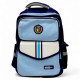 Рюкзак шкільний, 31х16х40 см (1 відділення, 4 кишені, на блискавці) блакитний