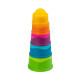 Пирамидка Fat Brain Toys dimpl stack Чашки 5 шт