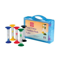 Набор песочных часов Edu-Toys для учителя 5 шт., Разноцветный