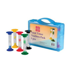 Набор песочных часов Edu-Toys для учителя 5 шт., Разноцветный