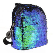 Рюкзак молодіжний "Yes" з паєтками "Green Sequins"