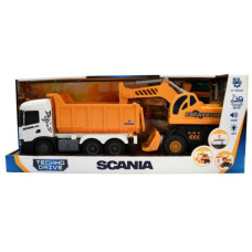 Игровой набор серии 2 in 1 Truck – Самосвал Scania и экскаватор (свет, звук)