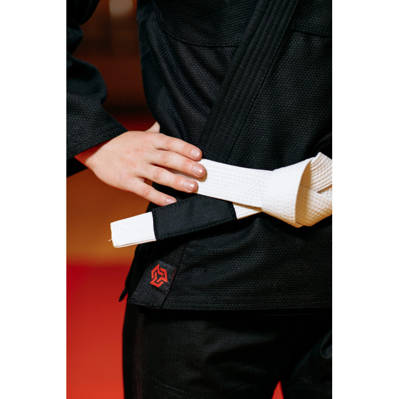 Кімоно для джиу - джитсу чорне, TM "Kintayo", 190 зріст, щільність 450 гр/м.кв.