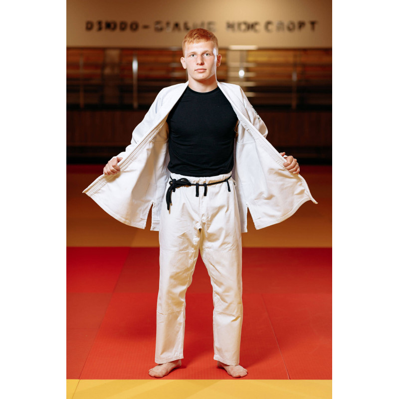 Кімоно для джиу - джитсу біле, TM "Kintayo", 160 зріст, щільність 450 гр/м.кв.