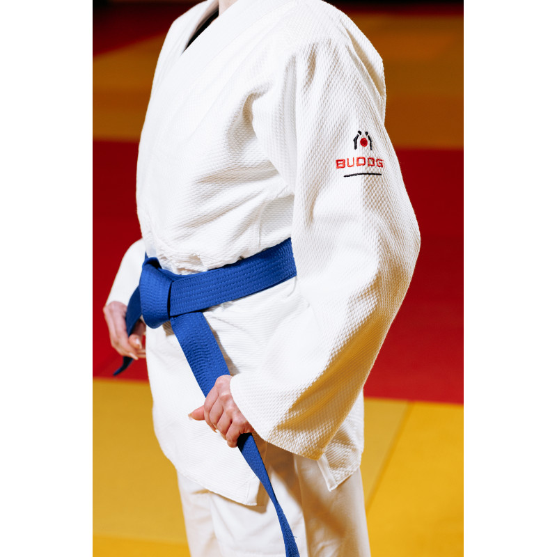 Біле кімоно для дівчат/жінок, айкідо, TM BUDOGI, зріст 150 см, щільність 500 гр/м.кв.