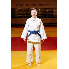 Біле кімоно для дівчат/жінок, дзюдо, TM BUDOGI серія PRO, зріст 190 см, щільність 650 гр/м.кв.
