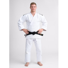 Біле ліцензійне кімоно для дзюдо IPPON GEAR LEGEND 2 (APPROVED IJF) Regular, Зріст 190 см, Бавовна, Поліестер 