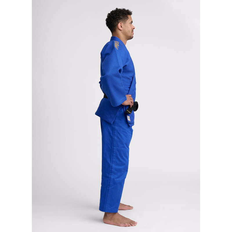 Синє ліцензійне кімоно для дзюдо IPPON GEAR LEGEND 2 (APPROVED IJF) Regular, Зріст 175 см, Бавовна, Поліестер 