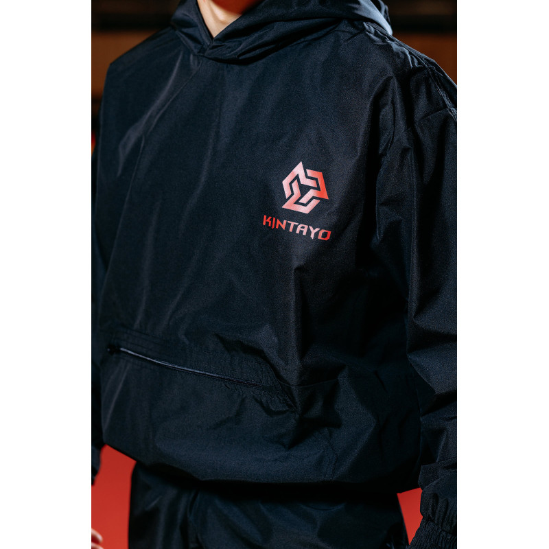 Спортивний костюм-сауна в чорному кольорі TM "Kintayo" розмір S.