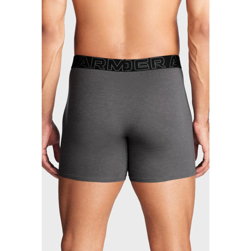 Труси-боксерки чоловічі Under Armour Ua Performance Cotton - Solid 6 3Pk (1383889-025)