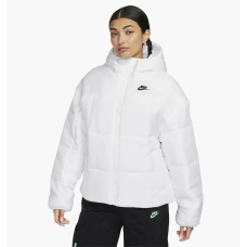 Куртка жіноча Nike Sportswear Classic Puffer Therma-Fit Loose Hooded Jacket (FB7672-100)