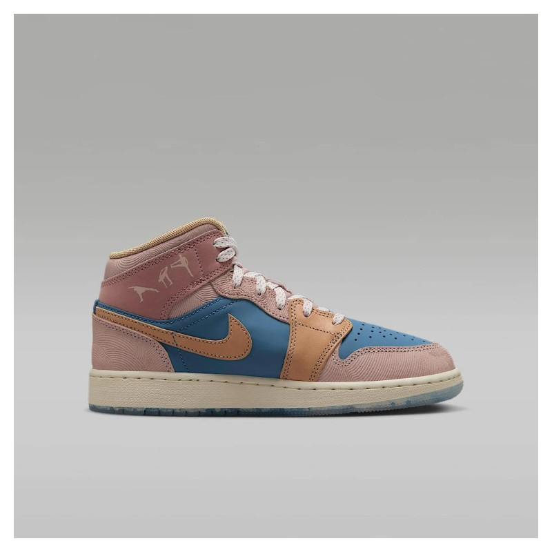 Кросівки жіночі Jordan 1 Mid Gs “Zen” (FN7452-400)