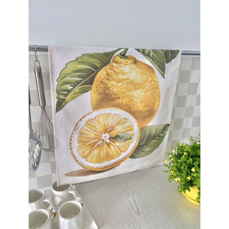 Набір з 2 шт. кухонних рушників "Fresh Lemons" SET TOWELS-09