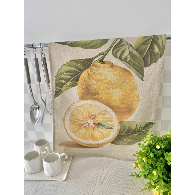 Набір з 2 шт. кухонних рушників "Fresh Lemons" SET TOWELS-09