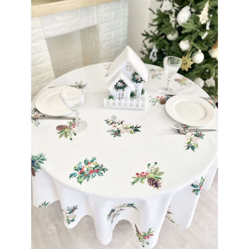Скатертина з водовідштовхуючим покриттям NAVIDAD105