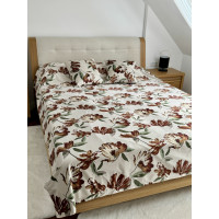 Покривало оксамитове IVORY+2 наволочки (200x240+2*45x45)