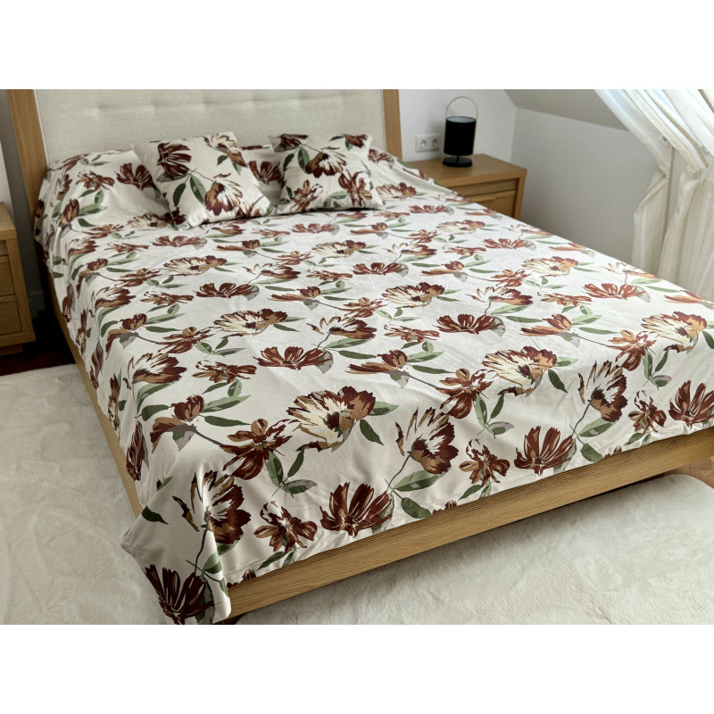 Покривало оксамитове IVORY+2 наволочки (200x240+2*45x45)