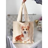 Сумка гобеленова CORGI-SM (37x40) Limaso