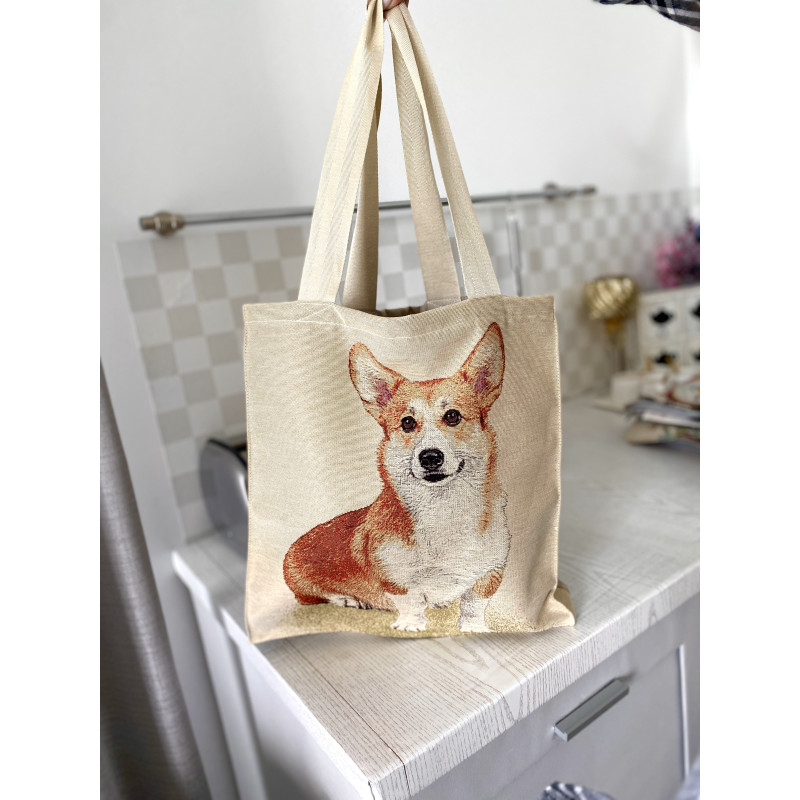 Сумка гобеленова CORGI-SM (37x40) Limaso