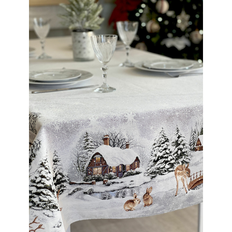 Скатертина гобеленова WINTER Limaso