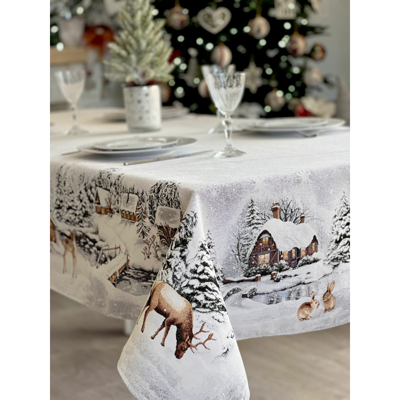 Скатертина гобеленова WINTER Limaso