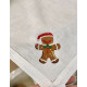 Серветка з вишивкою GINGERBREAD MAN