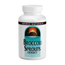 Екстракт броколі, Broccoli Sprouts, Source Naturals, 60 таблеток