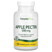 Яблучний пектин, Apple Pectin, Nature's Plus, 500 мг, 180 таблеток