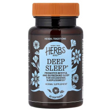Здоровий сон, Deep Sleep, Herbs Etc., 30 капсул