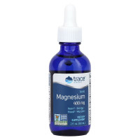 Ионный магний, Ionic Magnesium, Trace Minerals Research, 400 мг, 59 мл